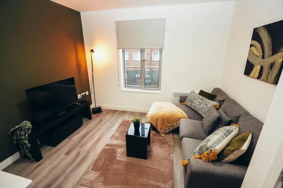1Br City Centre Apt, Self Check In, Wifi, By Derbnb Sheffield Kültér fotó