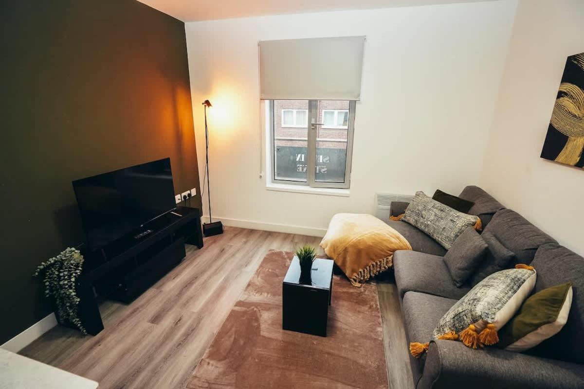 1Br City Centre Apt, Self Check In, Wifi, By Derbnb Sheffield Kültér fotó