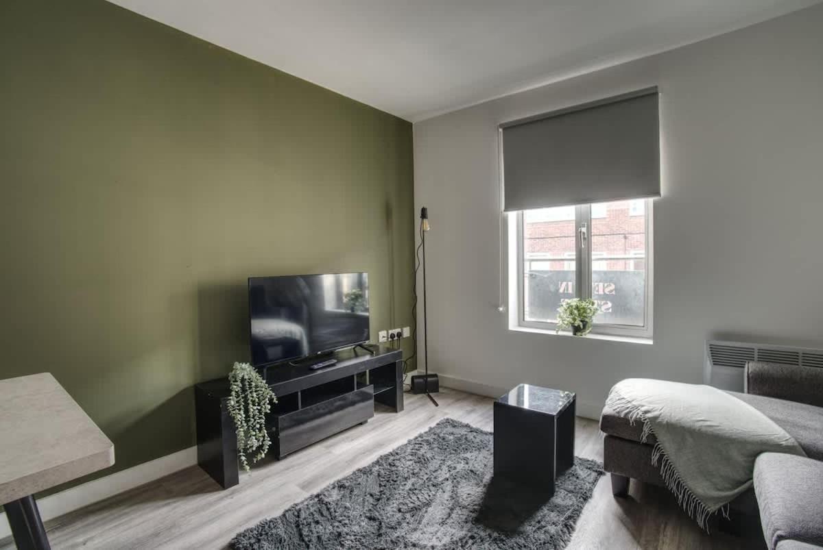 1Br City Centre Apt, Self Check In, Wifi, By Derbnb Sheffield Kültér fotó